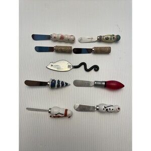 cheese or butter spreaders set of 9